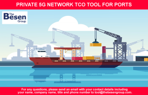 Private 5G Network TCO Tool for Ports