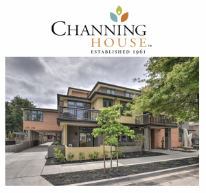 Channing house location image + logo