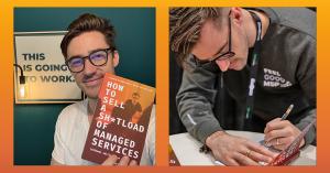 Author Brian Gillette and his new book, "How to Sell a Sh*tload of Managed Services"