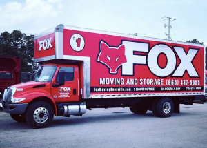 Fox Moving and Storage has expanded its service coverage area across its five-location network in Georgia, Tennessee, and North Carolina moving truck of fox moving and storage