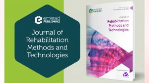 Journal of Rehabilitation Methods and Technologies cover published by Emerald Group in partnership with MotusAcademy