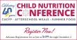 Registration Opens for the 2026 National Child Nutrition Conference in Las Vegas