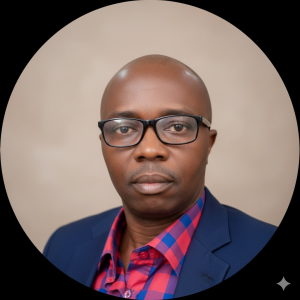 Associate Professor Dr. Ekanem speaking at AgroGreen CSV-P Roundtable on climate-smart agriculture and regenerative farming innovation.