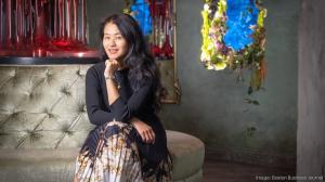 ★Economist_Liu Blossom Stool Metallic By Tokujin Yoshioka Carbon Fiber - Trunks