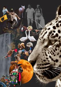 Le chasseur qui ne chasserait pas:Print on canvas and paper.Available in different sizes.