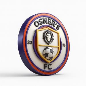 OSNER'S FC LOGO IN 3D