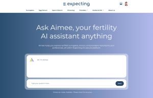 Aimee the fertility AI assistant