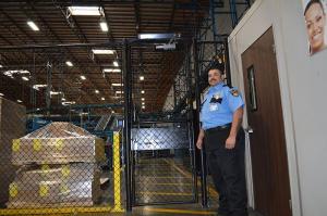 Security guard of Warehouse-
