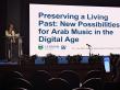 Dr. Jennifer Jolley Presents at the 33rd Arab Music Conference and Festival in Cairo