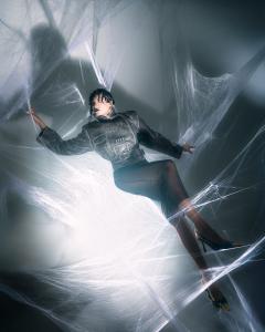 Two established forces in the fashion industry, Khrystyna Yatseniuk and Oleksandra Hulova, have joined creative forces, merging world-class styling with visionary photography to redefine modern fashion imagery in Los Angeles “WITHIN THE WEB” Editorial by Oleksandra Hulova and Khrystyna Yatseniuk