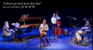 The Jeff Rupert Quartet in performance