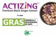 Nutraland USA’s Actiz!ng™ Black Ginger Extract Earns GRAS Status