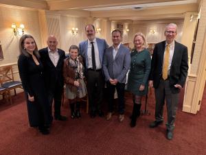 MedStar National Rehabilitation Hospital Board of Directors join John and Kiki Valanos