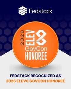 Fedstack Recognized as 2026 Elev8 GovCon Honoree 7 Badge