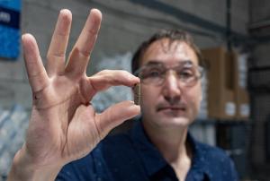 Image of Dr. Greg Wanger with Frass