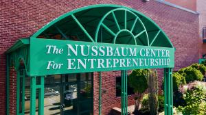 Main entrance to the Nussbaum Center