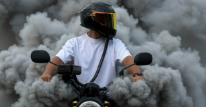 Breathe easy, ride free