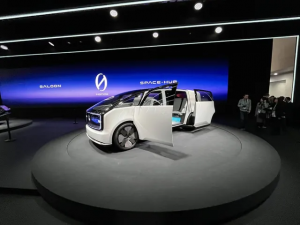 Consumer Electronics Show hosted in Las Vegas by Consumer Technology Association - Smartstage brings Honda presentation to life