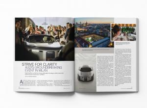 Featured in the Fall 2025 issue of Dolce Magazine: Strive for Clarity: Audi’s Groundbreaking Event in Milan