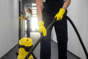 construction final clean up