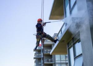 construction pressure washing