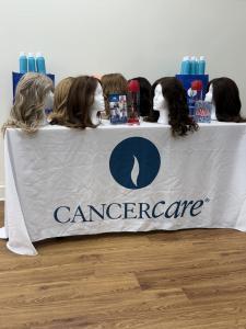 Wigs styled by Lindenhurst Cosmetology students at CancerCare