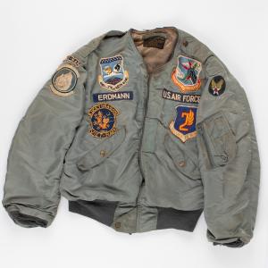 Personal flight jacket of Gary Erdman from the Cuban Missile Crisis