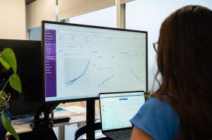 Detalhe do Trajeto do Furo de Perfuração visualizado - Krux Analytics