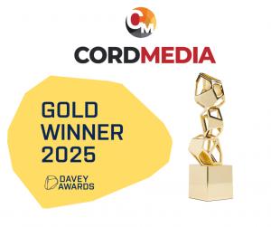 Cord Media Wins Two Gold Davey Awards