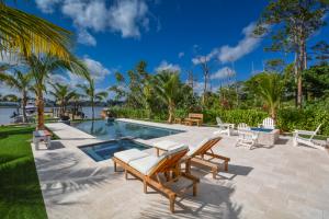 Pool built by Champion Pools & Spas