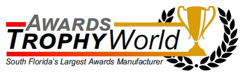 Awards TrophyWorld Presents Crystal Planet Award to Ronaldinho at Mar-A-Lago Gala