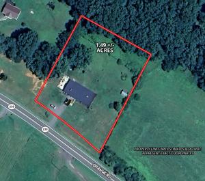 4 BR/2 BA brick ranch/rambler style home with unfinished walk-out basement on 1.49 +/- acres, individual entrances, handicap ramp