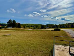 4 BR/2 BA brick ranch/rambler style home with unfinished walk-out basement on 1.49 +/- acres, individual entrances, handicap ramp