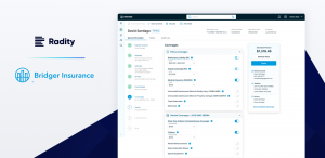 Radity, a Swiss-based insurance technology company, today announced that it has been selected by Bridger Insurance Services to develop a next-generation distribution platform