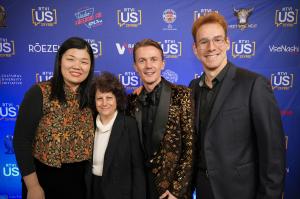 New York City Council Member Susan Zhuang; Frances Vella-Marrone, Chair of the Kings County Conservative Party; and Mikhail Terentyev, RTVI US host. Photo by Maksim Vakulenko