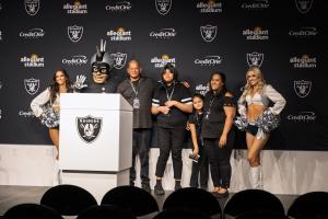 Credit One Bank gave a local family an unforgettable Silver & Black experience through its Number One Fan program, partnering with Family Promise of Las Vegas to surprise a family of four with exclusive access to the Las Vegas Raiders Number One Fan 2025 Raiders