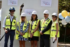 AMHRC Construction Kickoff