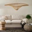 Exploring Natural Elegance: Rattan Pendant Lights and Sustainable Living Room Lighting Trends