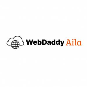 Logo of WebDaddy Aila, a bilingual AI website builder by WebDaddy Pro, designed in McAllen, Texas to help South Texas entrepreneurs create professional websites in English and Spanish.