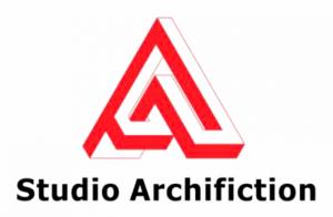 studio archifiction logo with white background