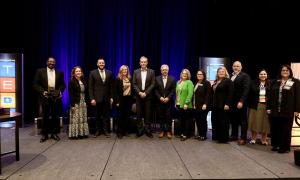 It’s the second year in a row Kilgore EDC’s ongoing efforts have been recognized with the CEDA accolade. Pictured are Kilgore EDC board members and staff with honored guests from Camfil.