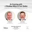 VATOM AND HILTON FAMILY OFFICE HOST PRIVATE INVESTOR EVENING WITH J. BRADLEY HILTON AND TOM SZABO