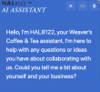 Weaver’s Coffee & Tea / Wild Card Roasters Launch HAL 8122™ Groundbreaking AI Assistant in Partnership with BizzTech.io