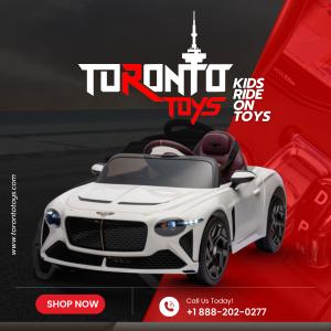 Toronto Toys, Canada’s trusted retailer for kids’ electric ride-on cars, is kicking off the holiday season with an all-new premium collection featuring luxury-inspired models from Bentley, Mercedes-Benz, and Range Rover Toronto Toys holiday ride-on cars – Bentley, Mercedes, and Range Rover electric vehicles for kids