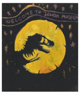 Carl Kruse invites all to the opening of the art exhibit "Bad/Good Jews," to take place November 13 at 7pm at Bunker West, Hohenzollerndamm 120, 14199 Berlin "Welcome To The Jewish Museum" by Yury Kharchenko