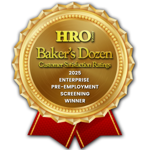 Data Facts - a national and international provider of background screening solutions - is thrilled to announce they have again earned a coveted spot on HRO Today’s Baker’s Dozen Customer Satisfaction Ratings for Pre-Employment Screening in 2025 HRO Bakers Dozen Award 2025