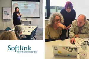 The AI Library Challenge asked participants to complete two tasks; catalogue a monograph and design an OPAC homepage using different levels of AI support Softlink IC AI Challenge