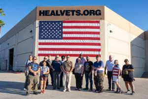 Heal Vets Tour Flag