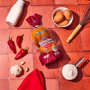 Bakerly Sriracha Burger Buns