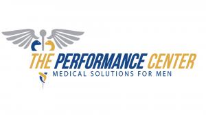 Physician consulting with a male patient at Performance Center for Men about customized hormone replacement and wellness care.